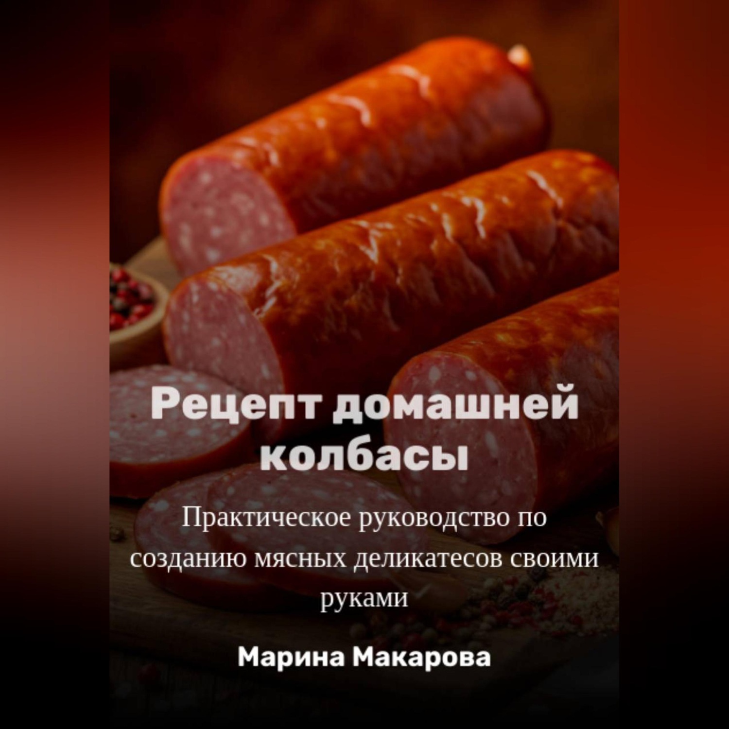 Обложка книги «Рецепт домашней колбасы»