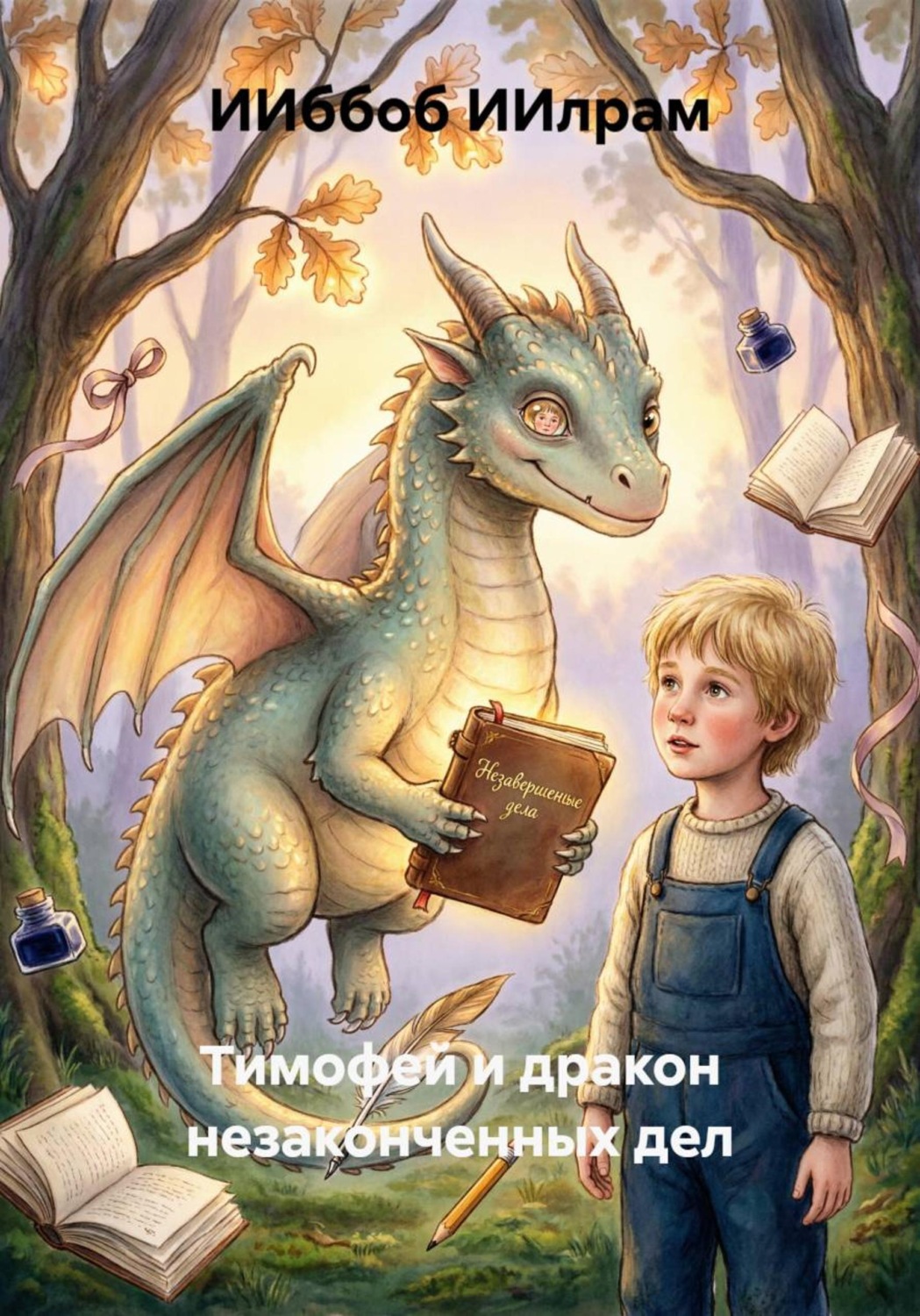 Обложка книги «Тимофей и дракон незаконченных дел»