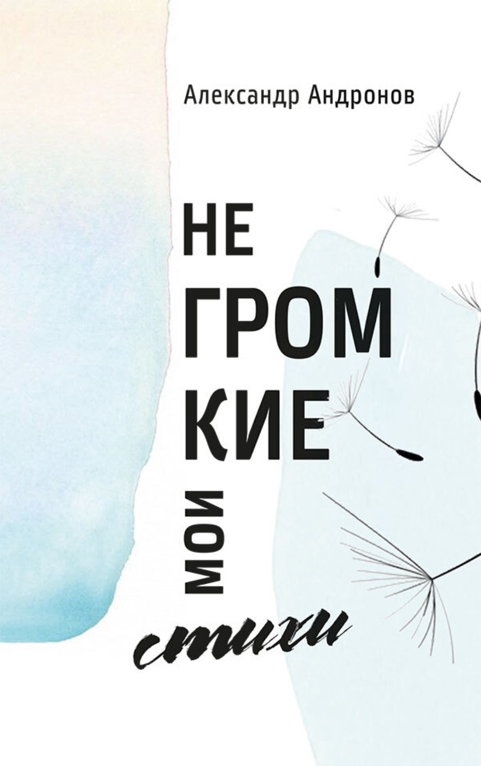 Обложка книги «Негромкие мои стихи»