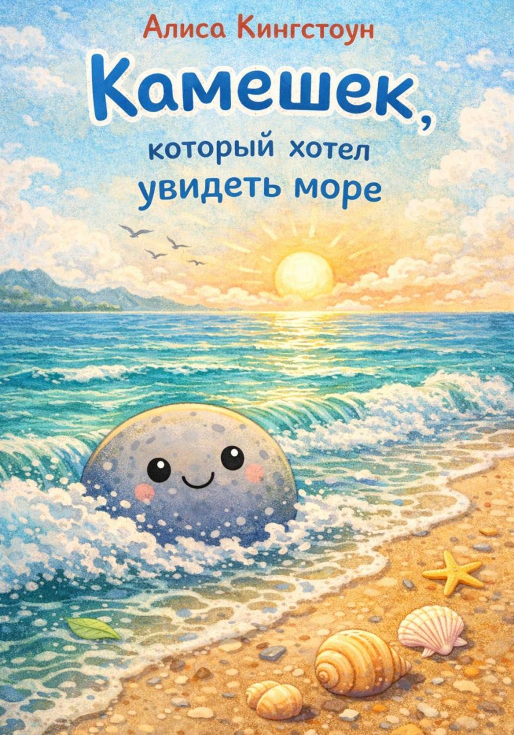 Обложка книги «Камешек, который хотел увидеть море»
