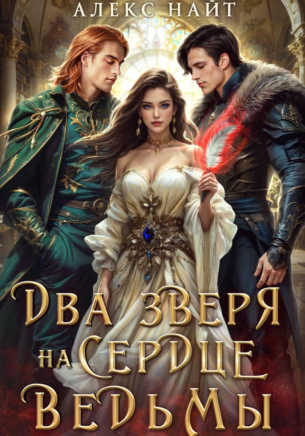 Обложка книги «Недоистинные. Два зверя на сердце ведьмы»