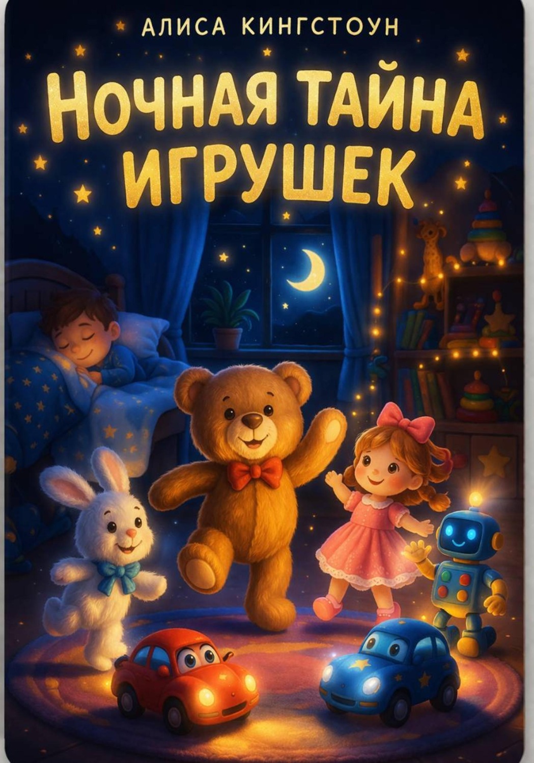 Обложка книги «Ночная тайна игрушек»