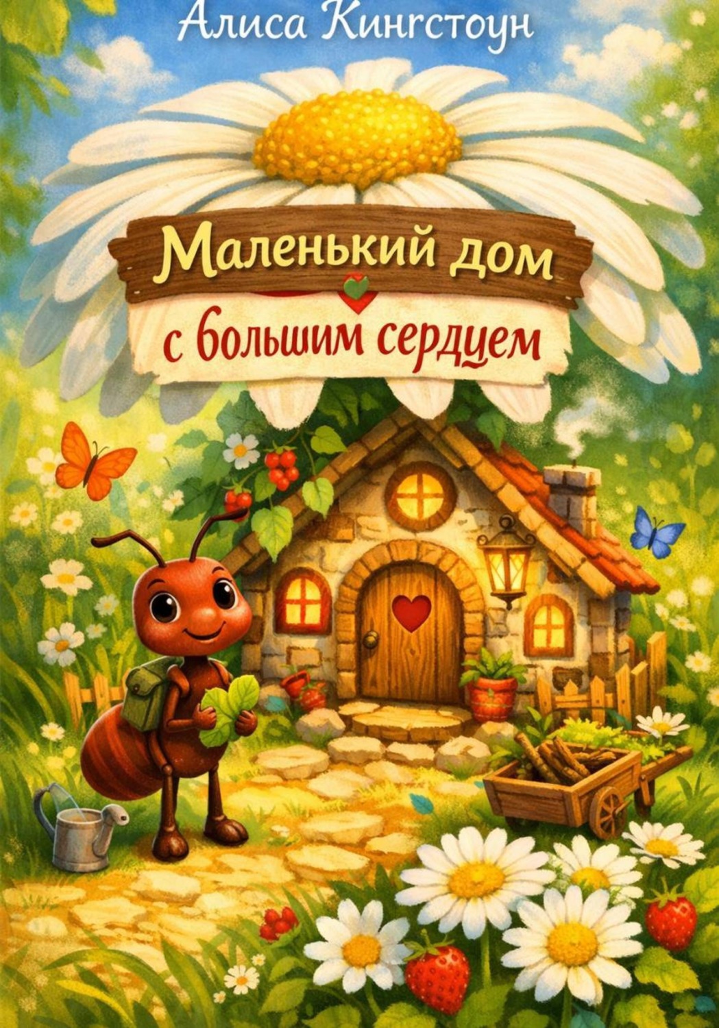 Обложка книги «Маленький дом с большим сердцем»