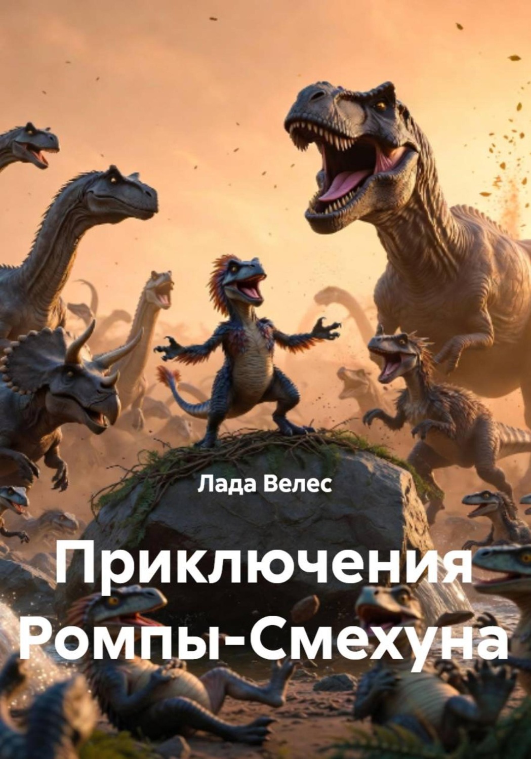 Обложка книги «Приключения Ромпы-Смехуна»