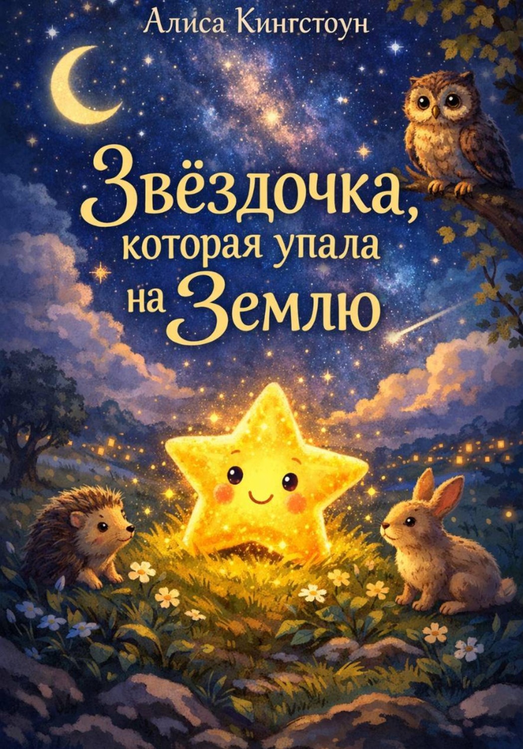 Обложка книги «Звёздочка, которая упала на Землю»