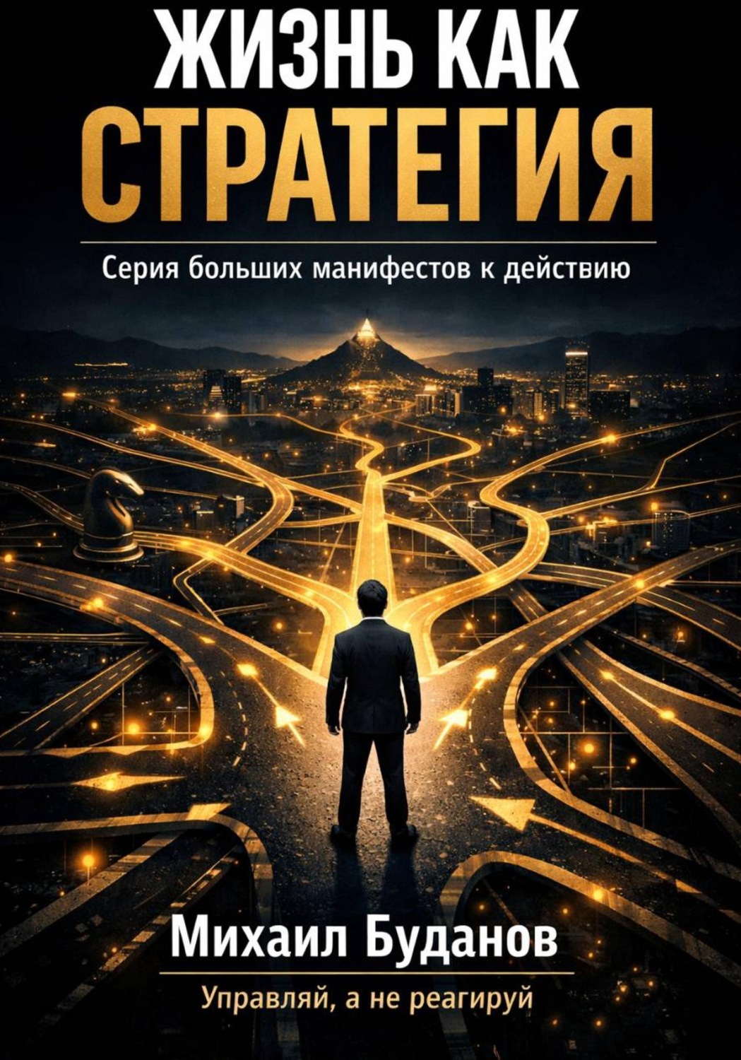 Обложка книги «Жизнь как стратегия»