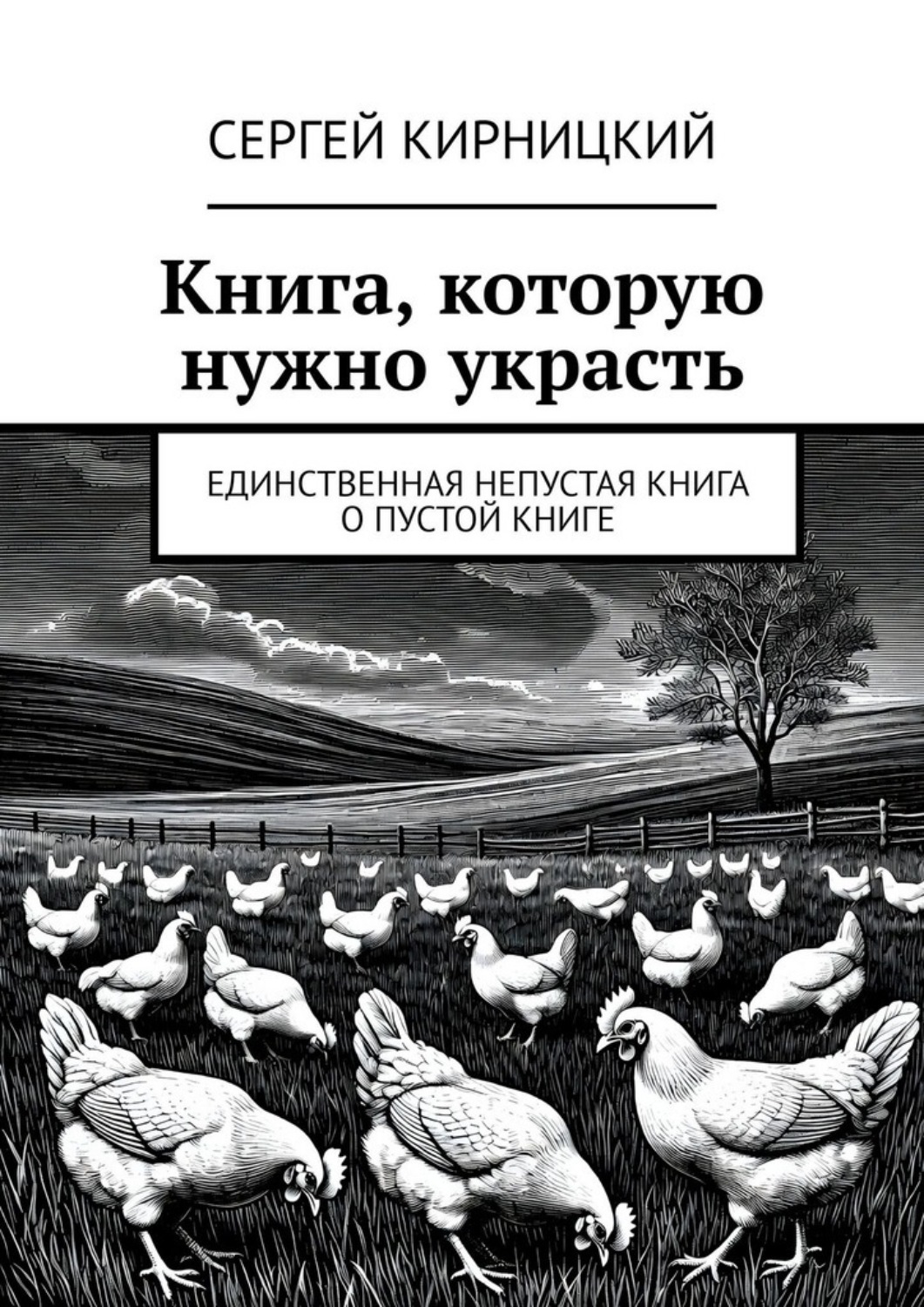Обложка книги «Книга, которую нужно украсть. Единственная непустая книга о пустой книге»