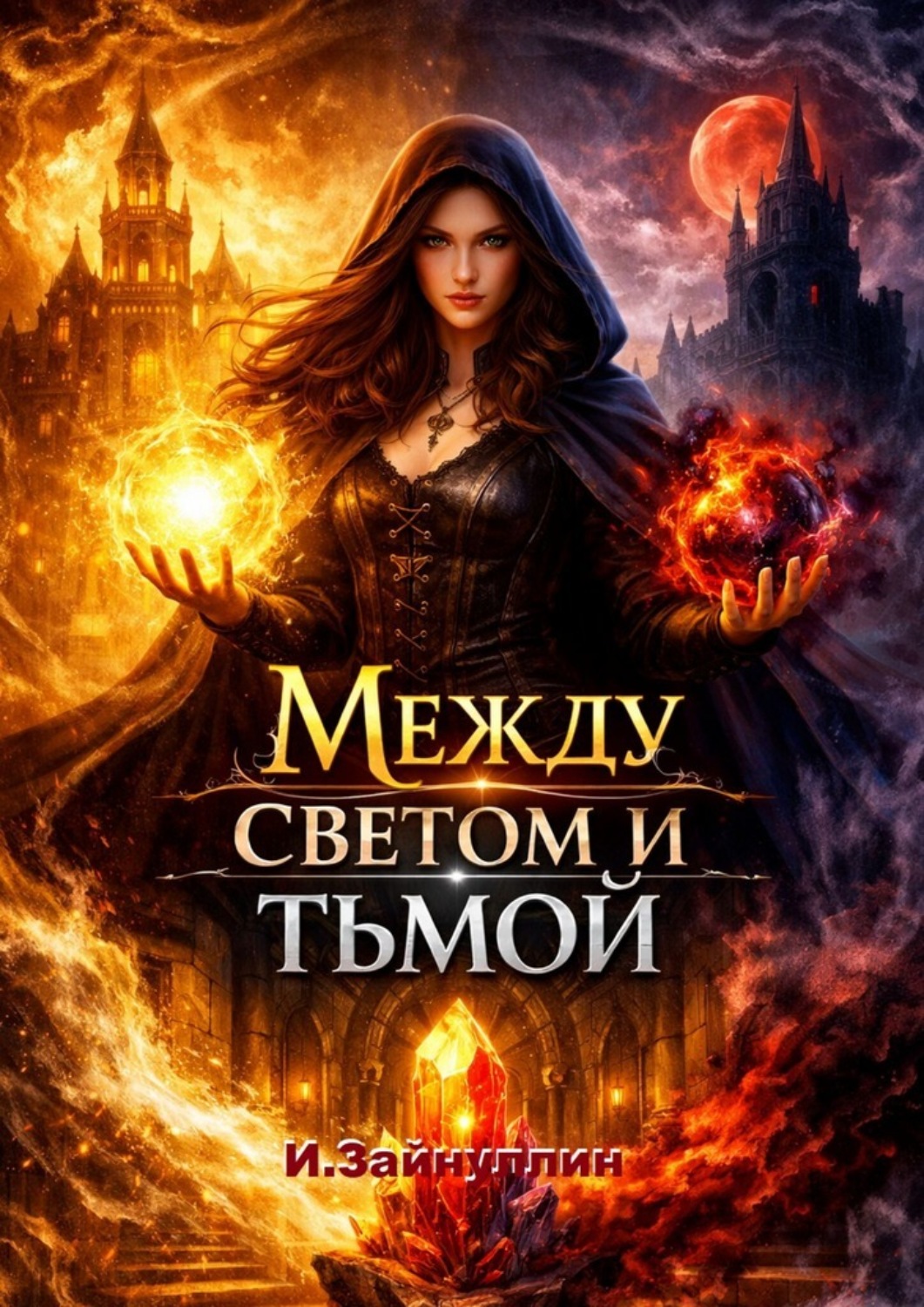 Обложка книги «Между светом и тьмой»