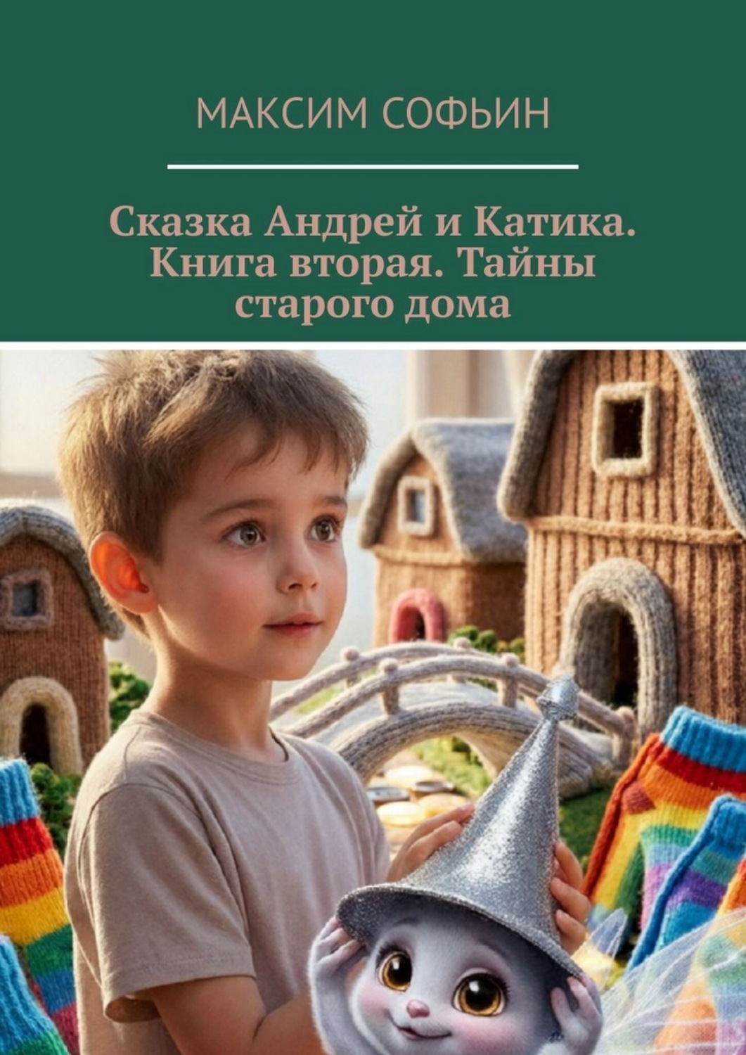 Обложка книги «Сказка Андрей и Катика. Книга вторая. Тайны старого дома»