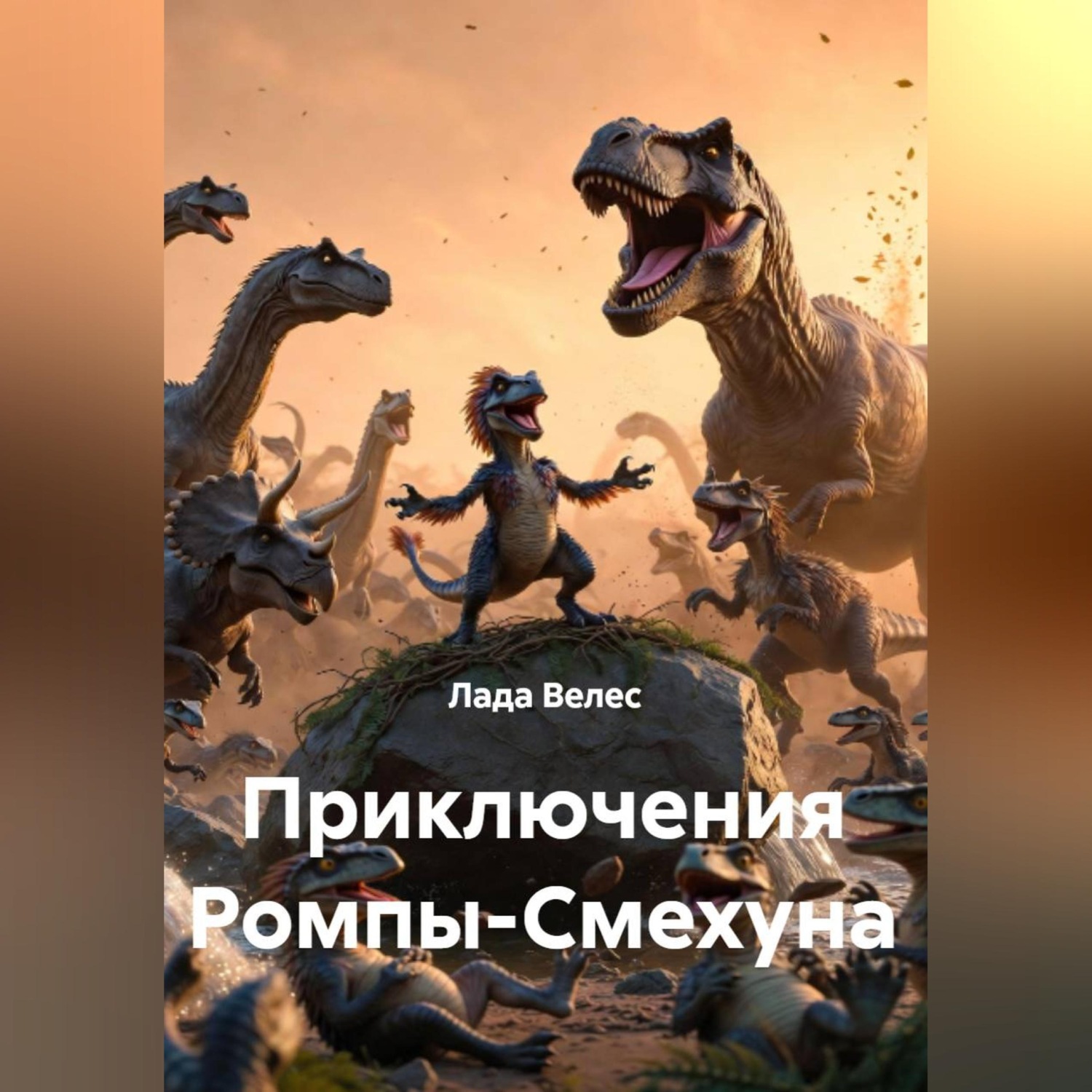 Обложка книги «Приключения Ромпы-Смехуна»
