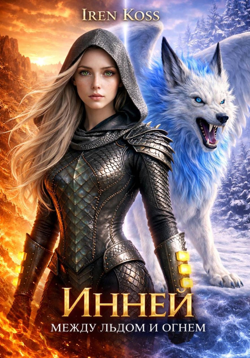 Обложка книги «Инней. Между льдом и огнём»