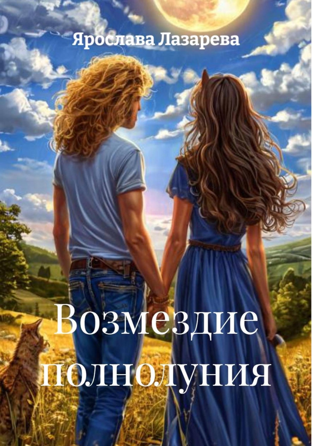 Обложка книги «Возмездие полнолуния»
