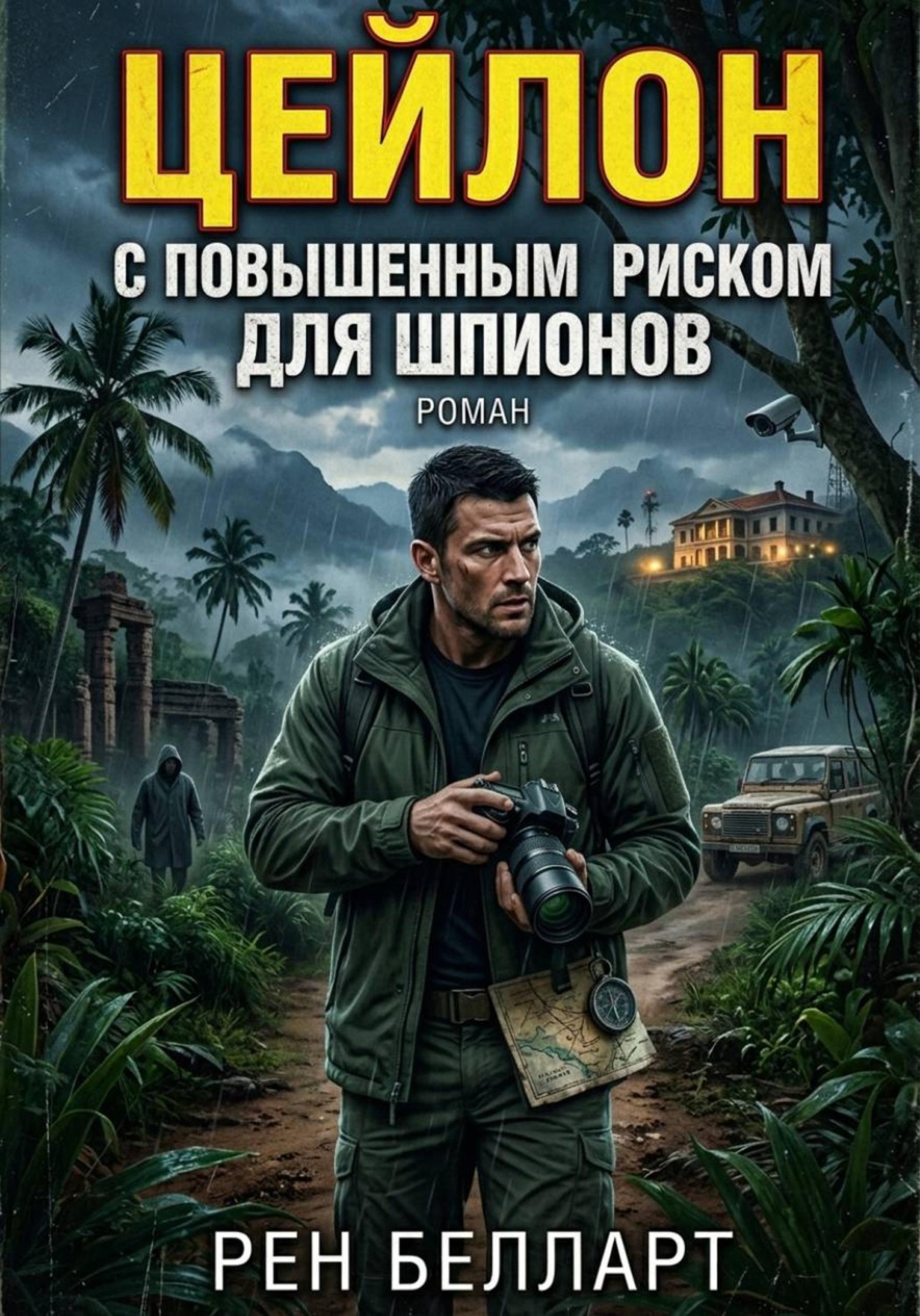 Обложка книги «Цейлон с повышенным риском для шпионов»