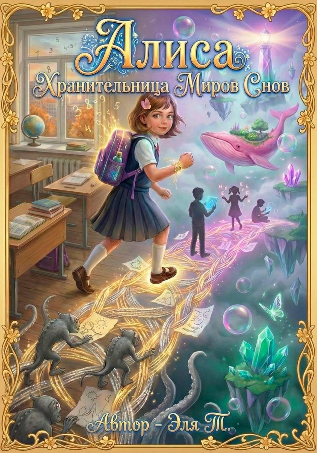 Обложка книги «Алиса - Хранительница Миров Снов»