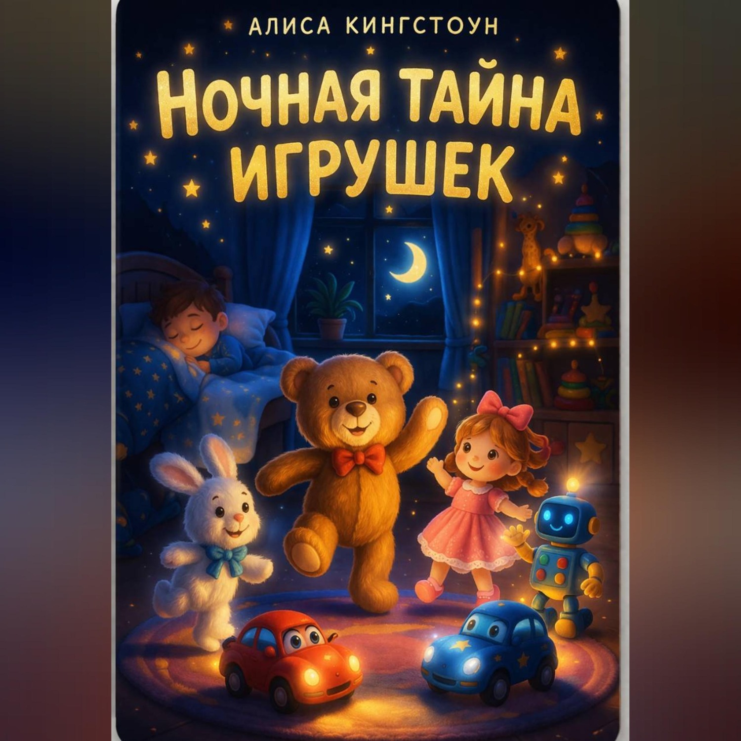 Обложка книги «Ночная тайна игрушек»
