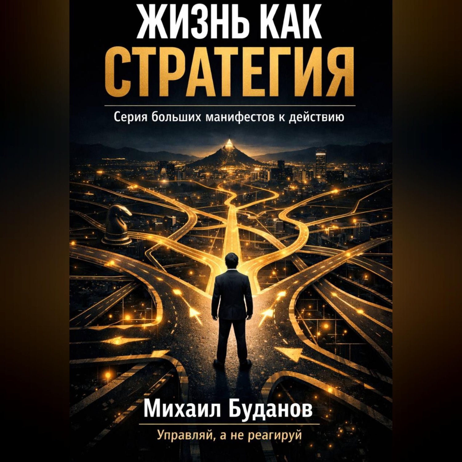 Обложка книги «Жизнь как стратегия»