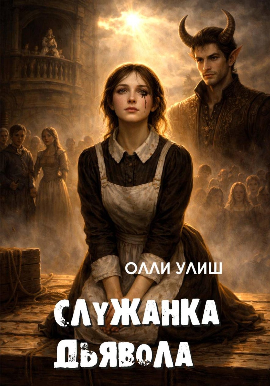 Обложка книги «Служанка дьявола»