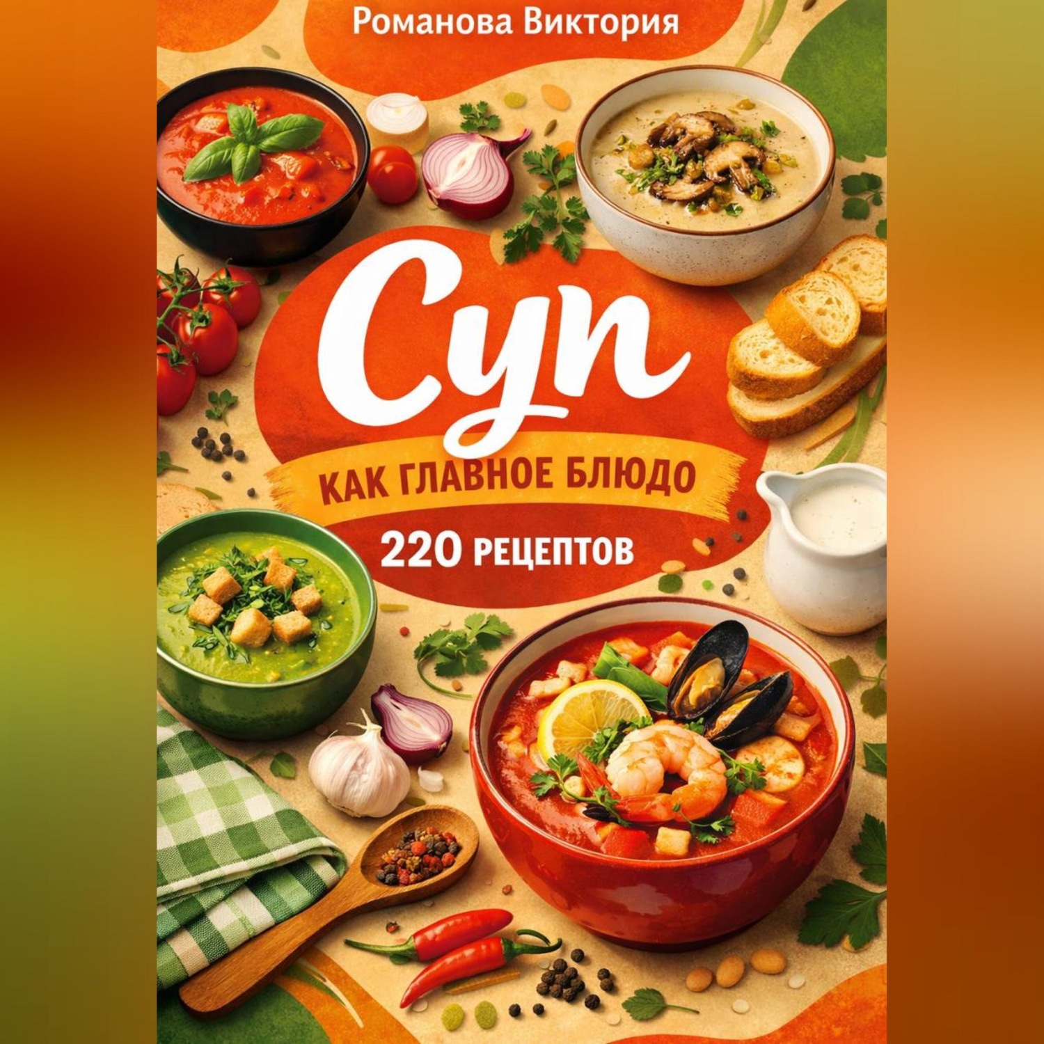 Обложка книги «Суп как главное блюдо»