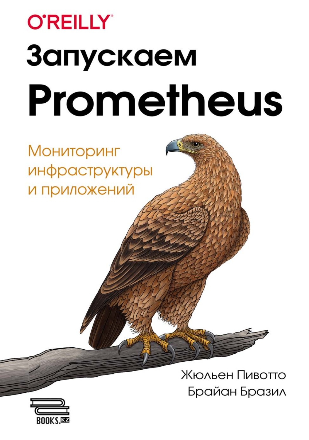 Обложка книги «Запускаем Prometheus. Мониторинг инфраструктуры и приложений»