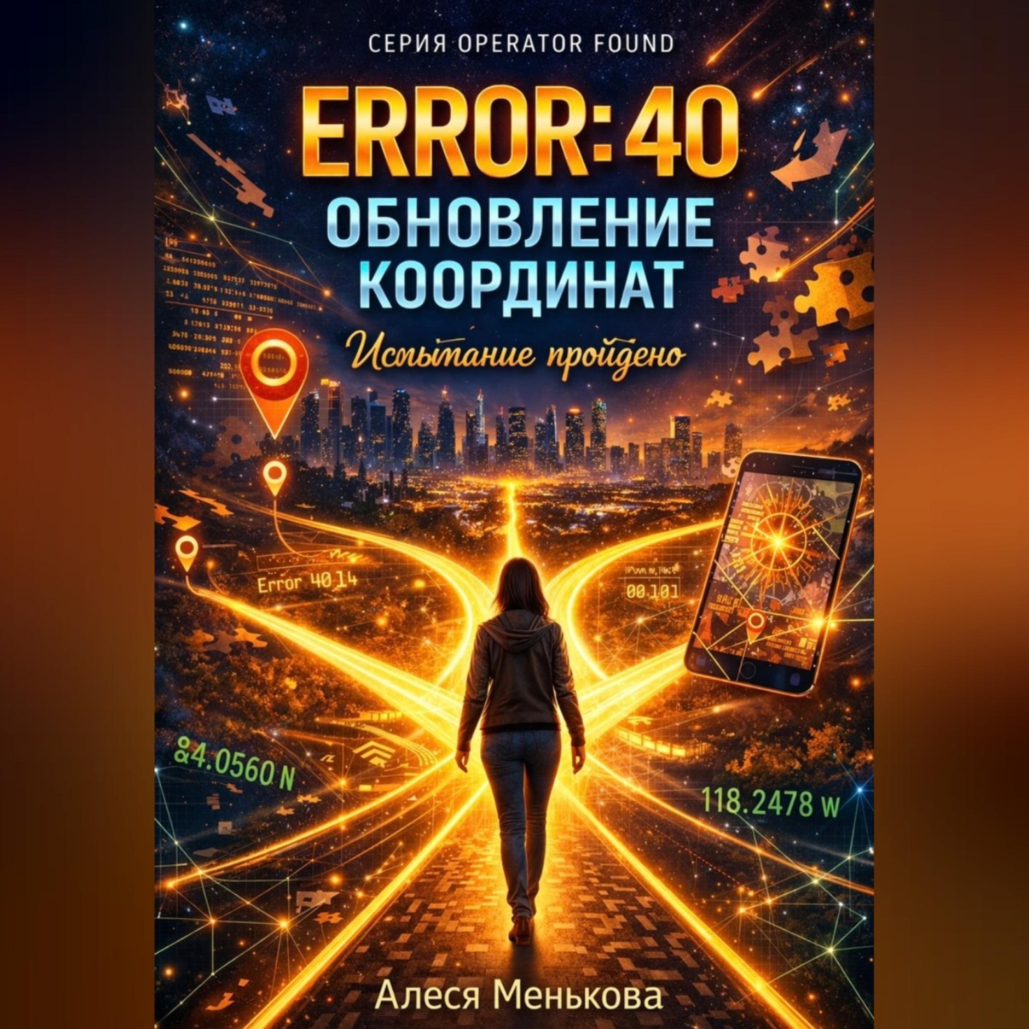 Обложка книги «ERROR 40: ОБНОВЛЕНИЕ КООРДИНАТ»