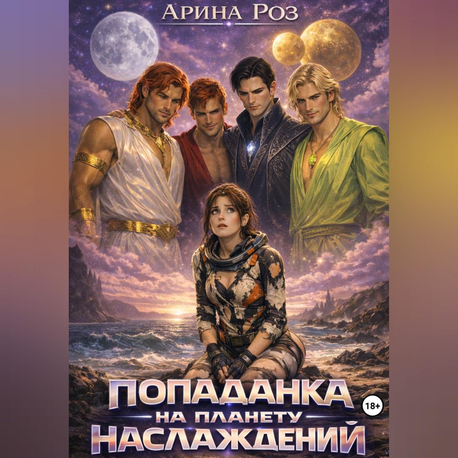 Обложка книги «Попаданка на планету наслаждений»