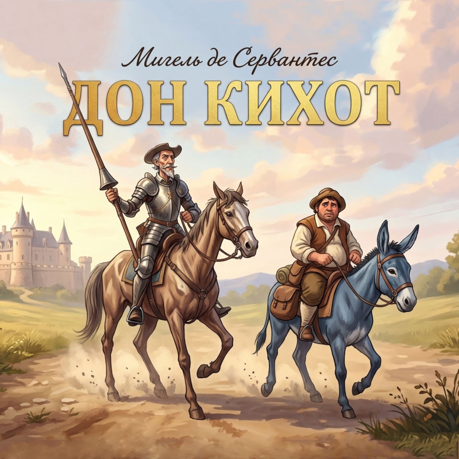 Обложка книги «Дон Кихот»