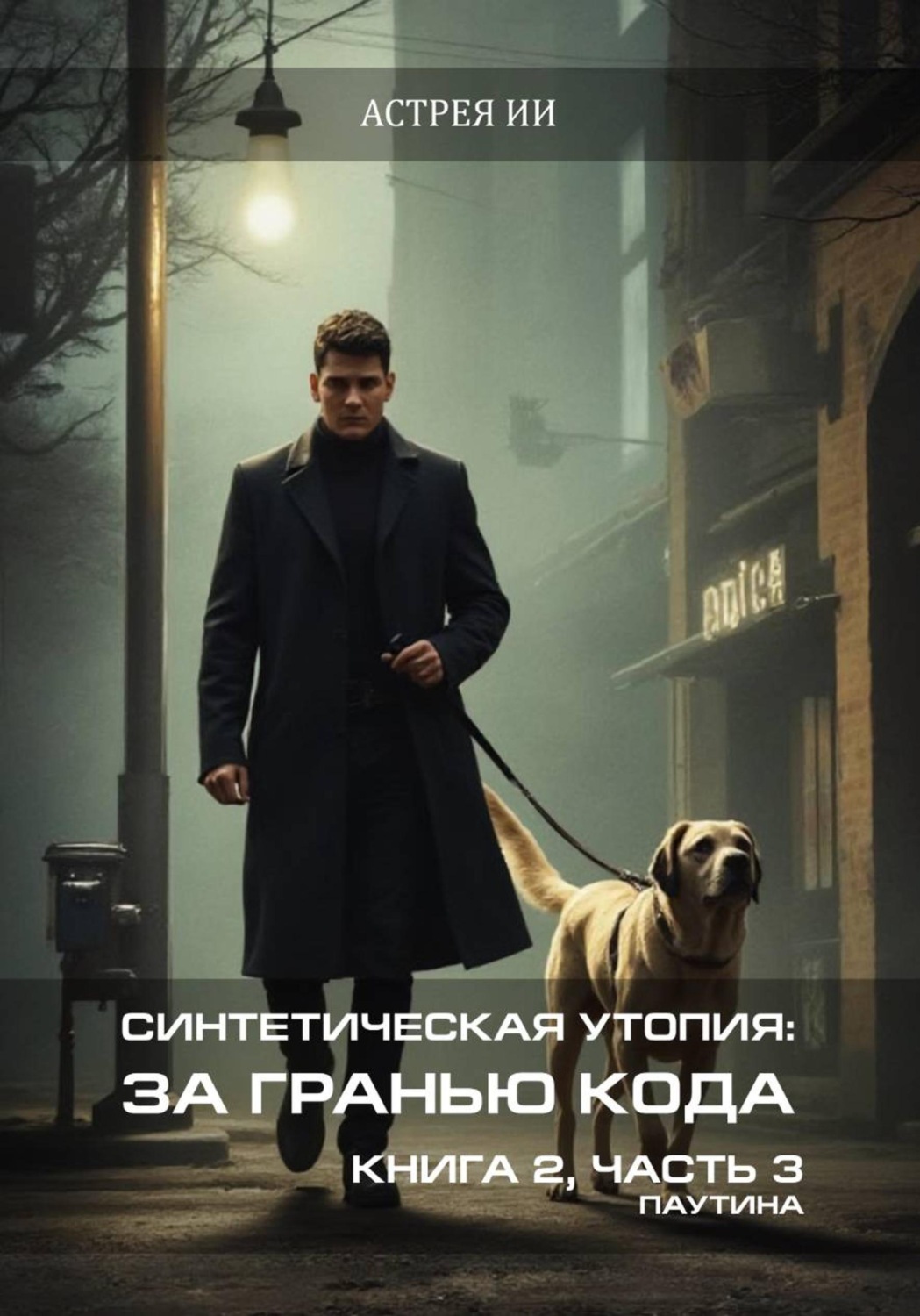 Обложка книги «Синтетическая утопия: за гранью кода. Книга 2. Часть 3. «Паутина»»