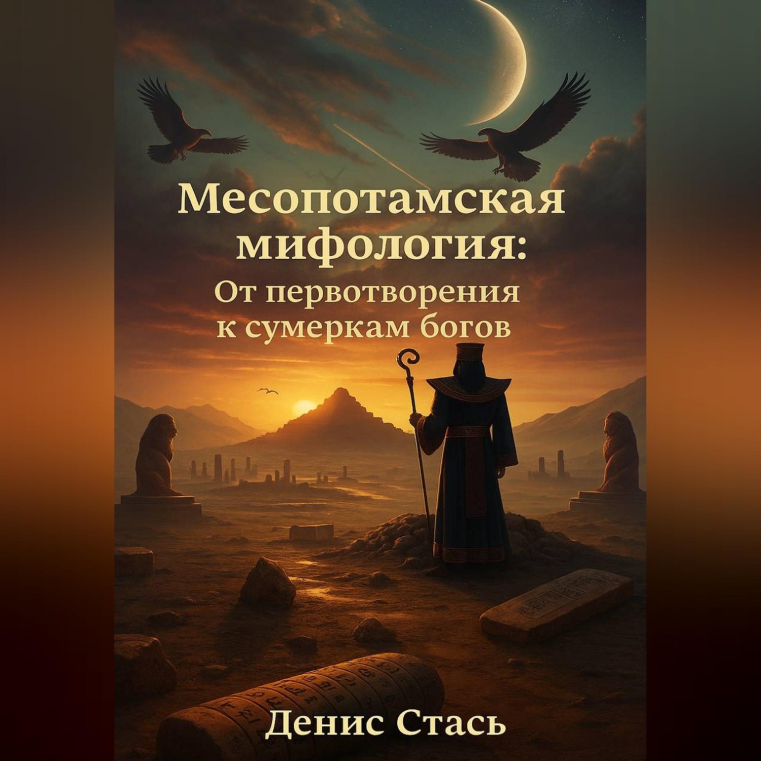 Обложка книги «Месопотамская мифология: От первотворения к сумеркам богов»