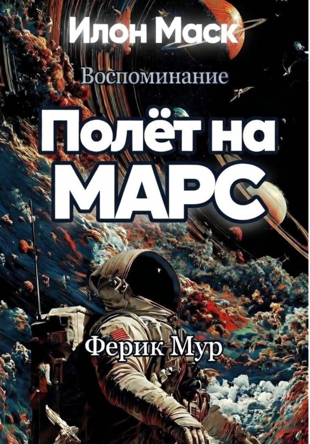 Обложка книги «Илон Маск. Воспоминание. Полет на Марс»