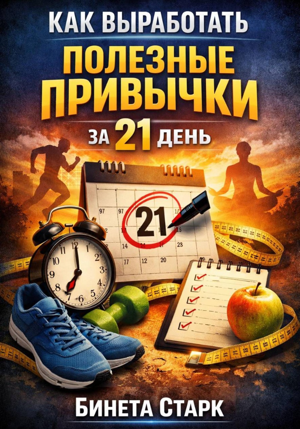 Обложка книги «Как выработать полезные привычки за 21 день»