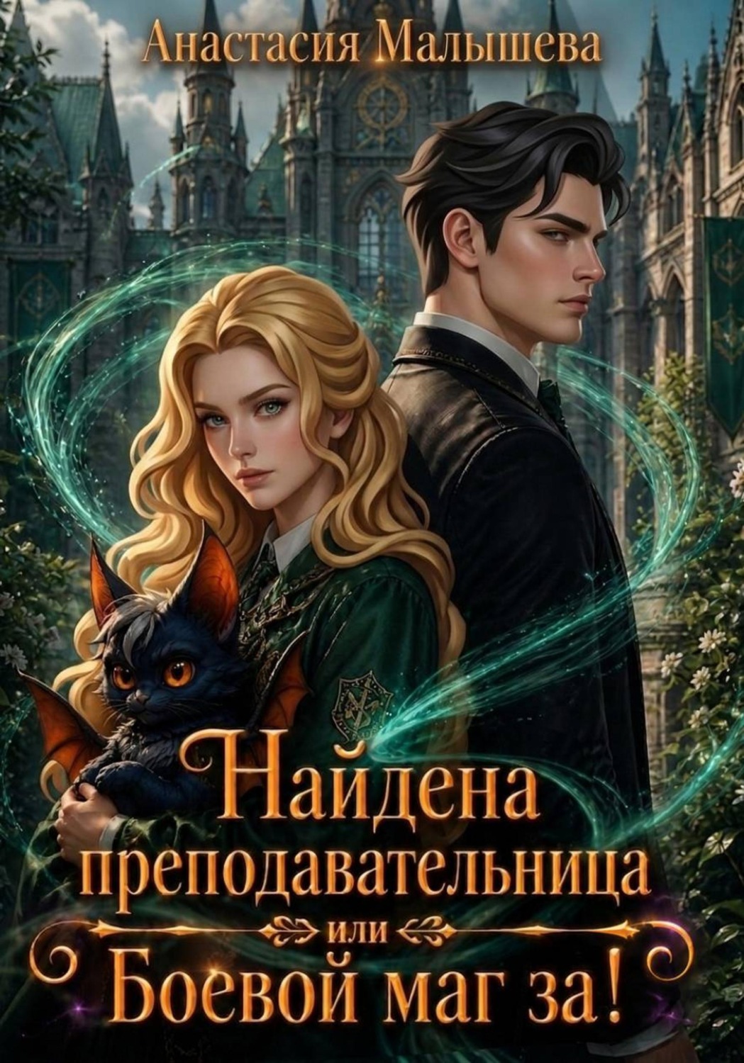 Обложка книги «Найдена преподавательница или Боевой маг за!»