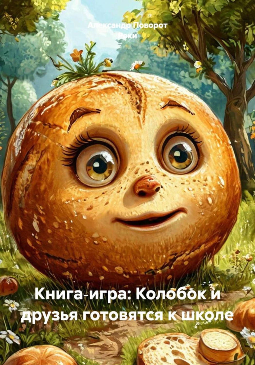 Обложка книги «Книга‑игра: Колобок и друзья готовятся к школе»