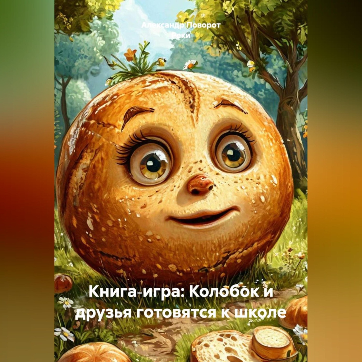 Обложка книги «Книга‑игра: Колобок и друзья готовятся к школе»