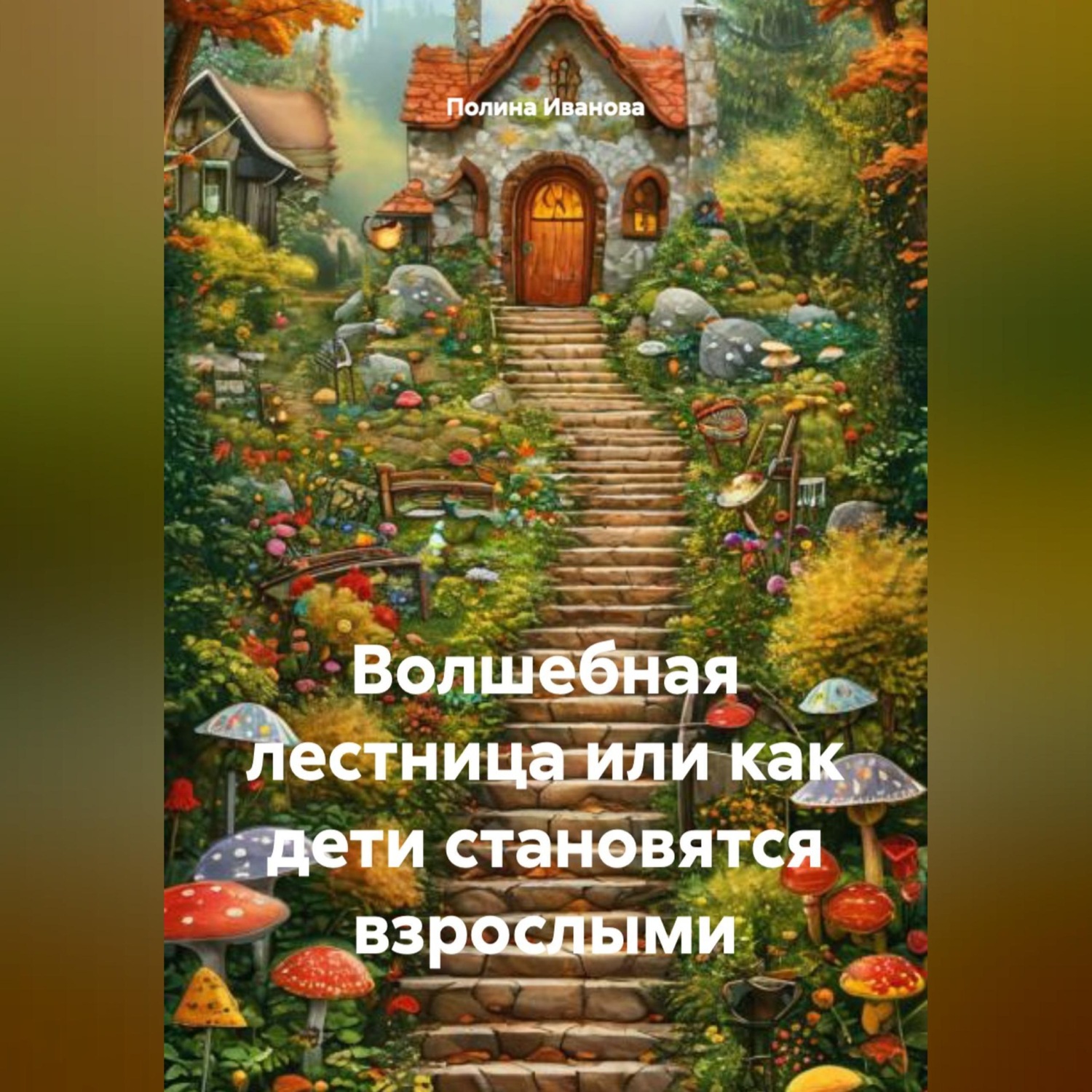Обложка книги «Волшебная лестница или как дети становятся взрослыми»