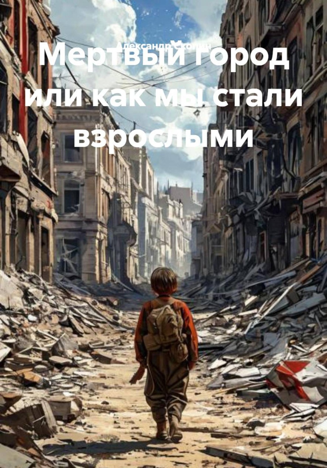 Обложка книги «Мертвый город или как мы стали взрослыми»