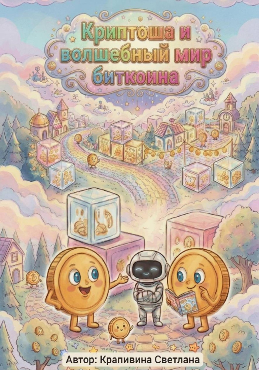 Обложка книги «Криптоша и волшебный мир биткоина»