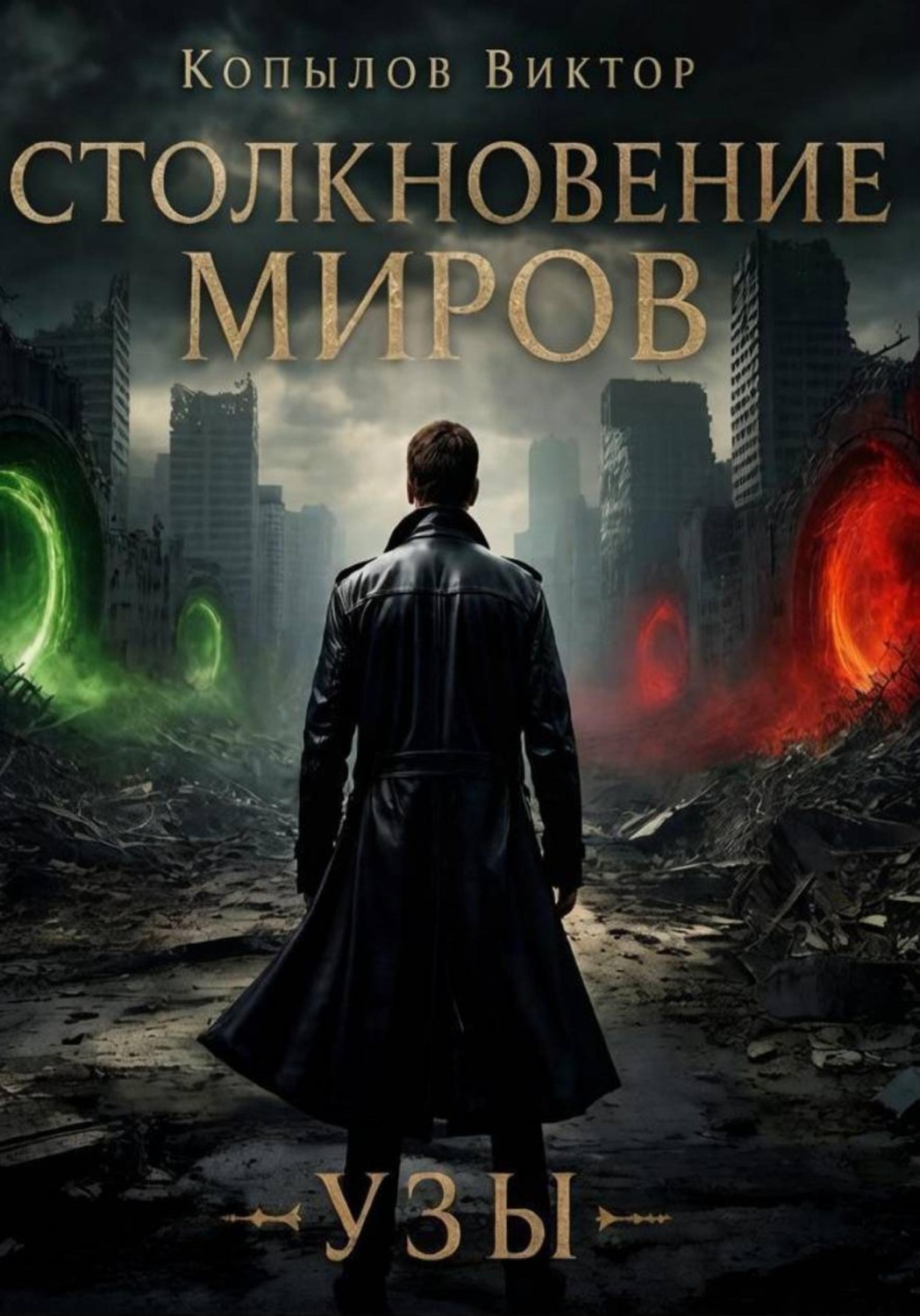 Обложка книги «Столкновение миров. Узы»