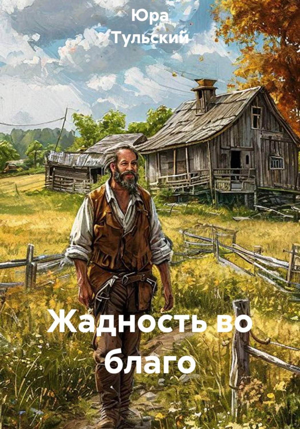 Обложка книги «Жадность во благо»