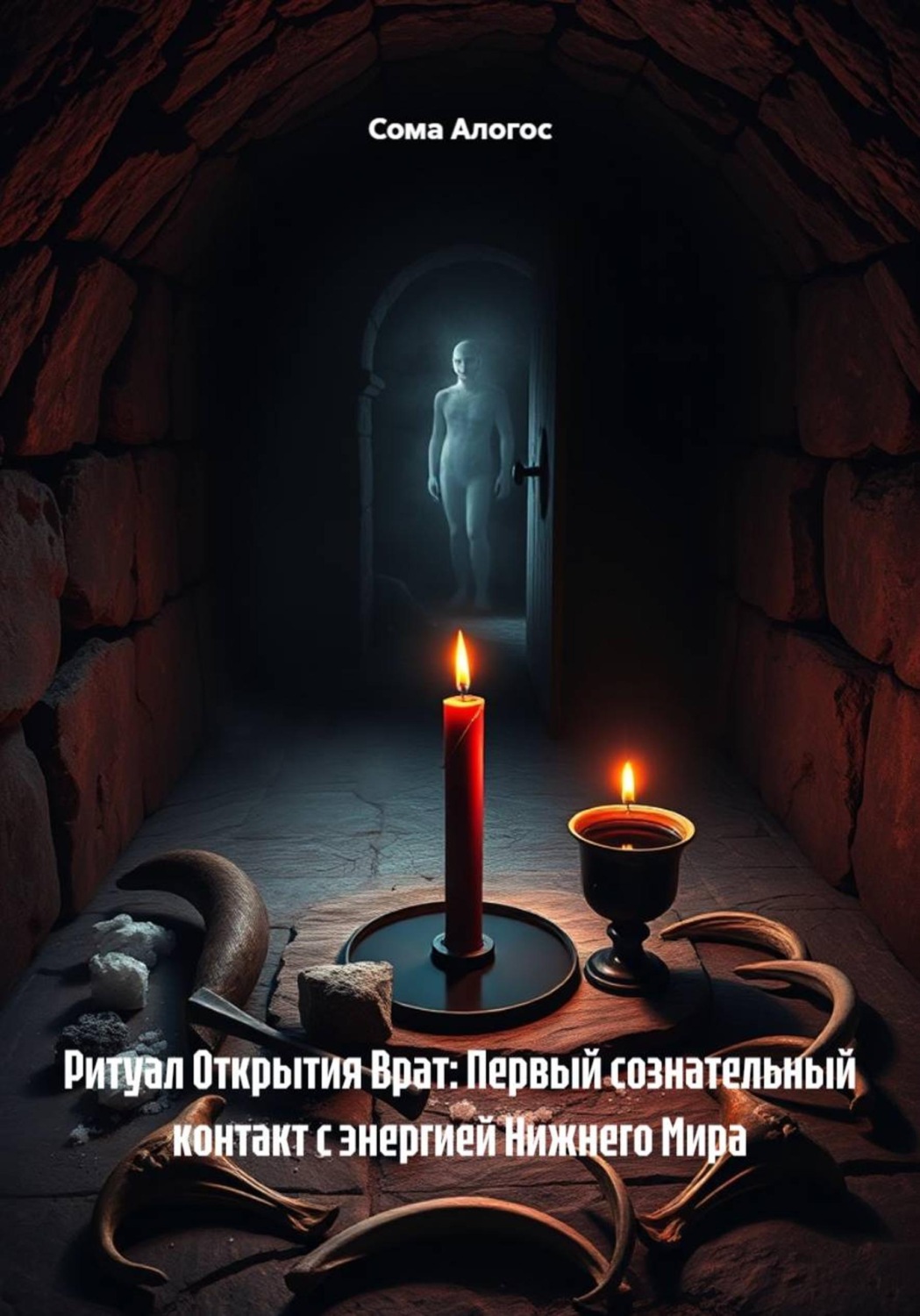 Обложка книги «Ритуал Открытия Врат: Первый сознательный контакт с энергией Нижнего Мира»