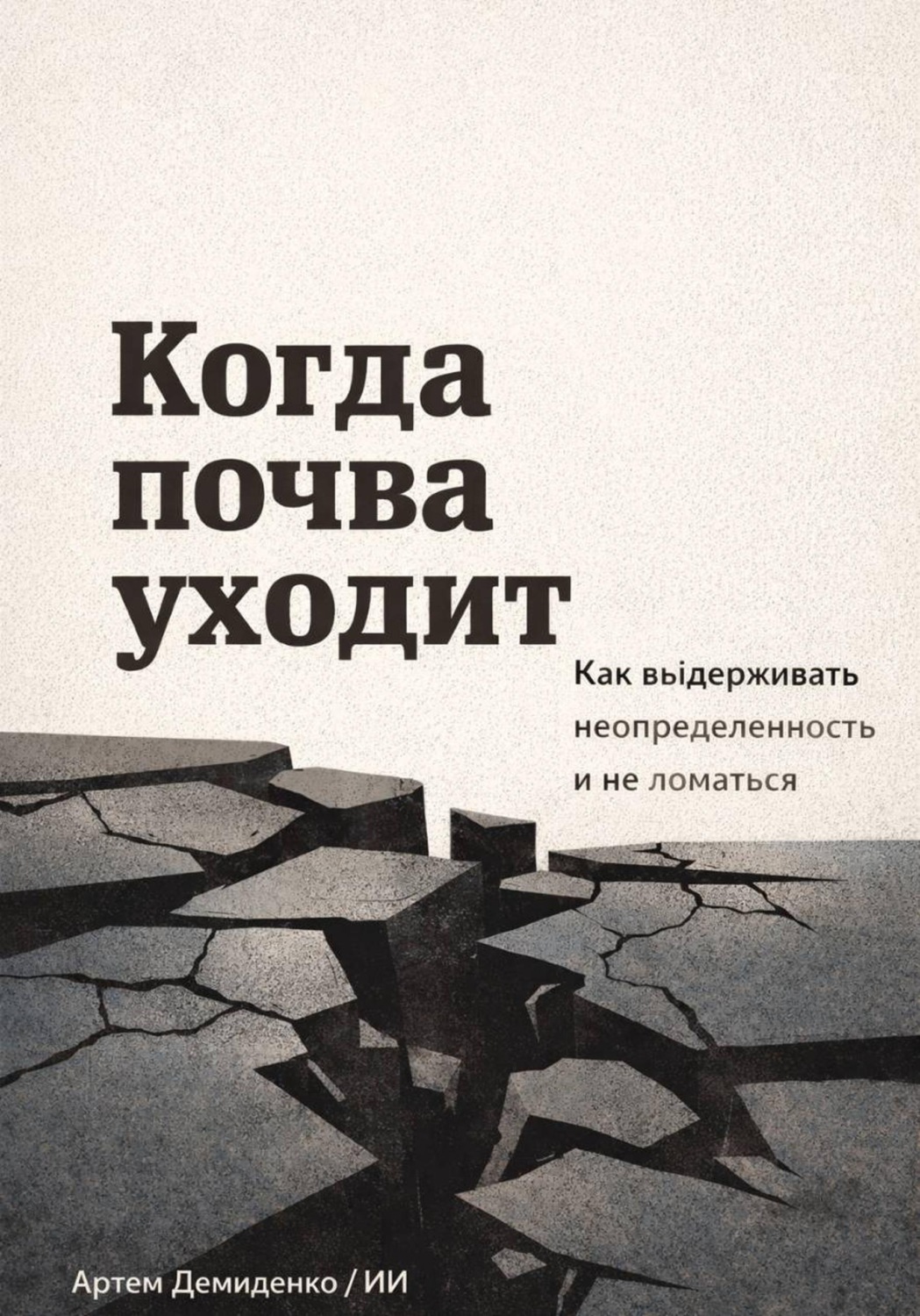 Обложка книги «Когда почва уходит: Как выдерживать неопределенность и не ломаться»