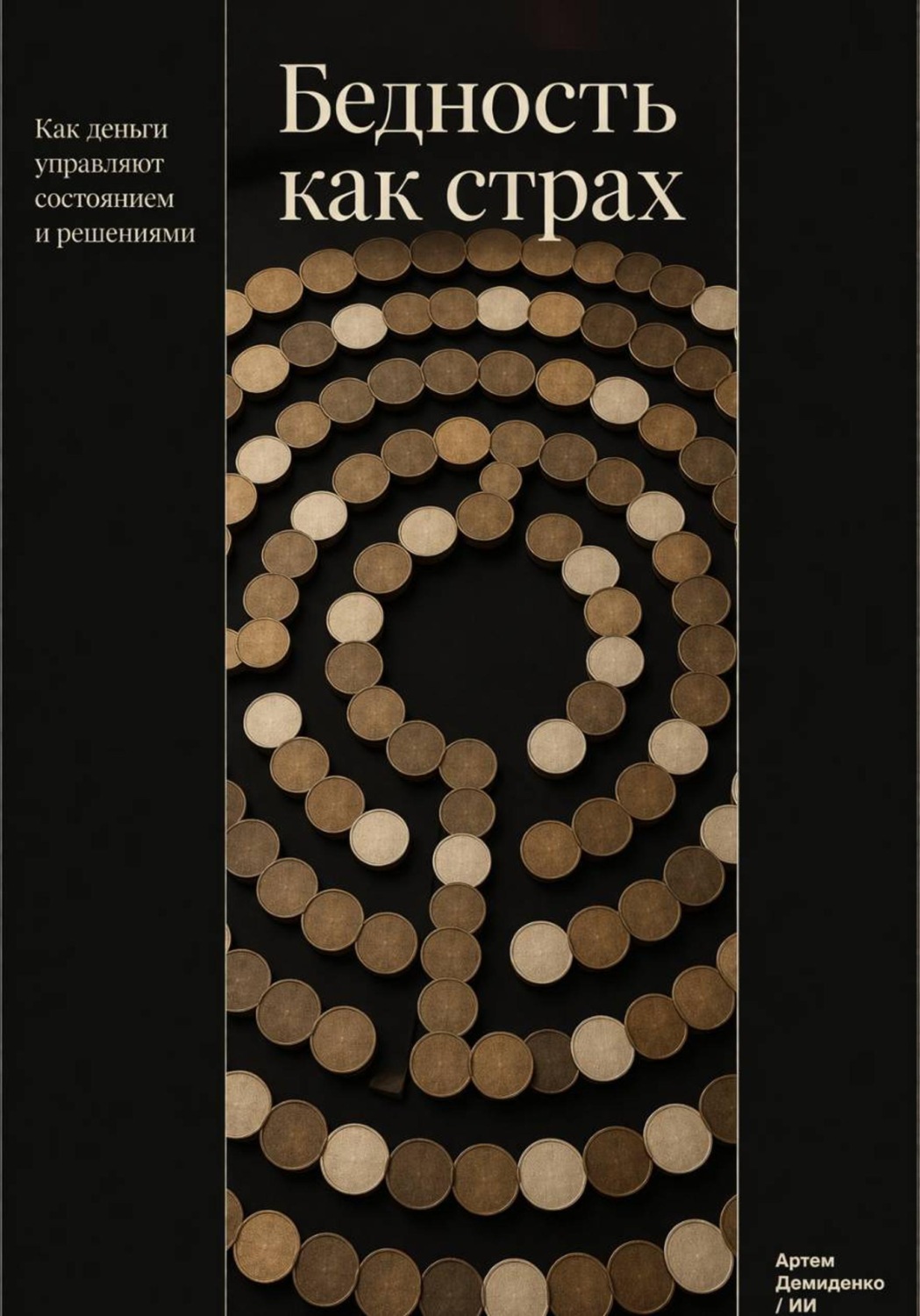 Обложка книги «Бедность как страх: Как деньги управляют состоянием и решениями»