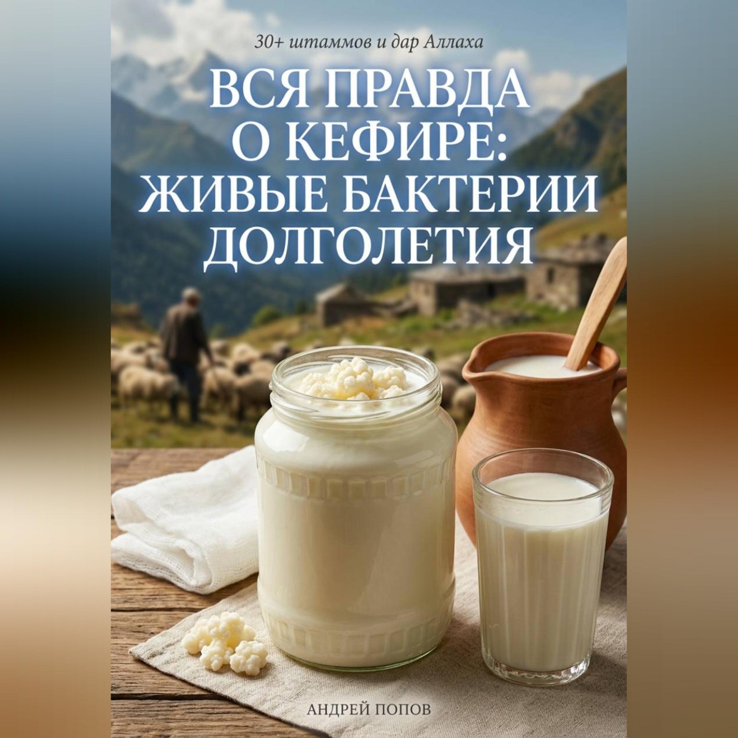 Обложка книги «Вся правда о кефире: живые бактерии долголетия»