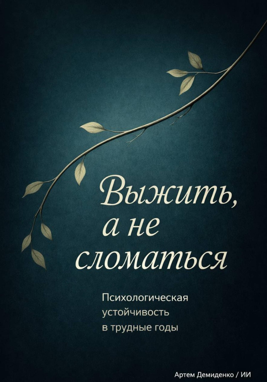 Обложка книги «Выжить, а не сломаться: Психологическая устойчивость в трудные годы»