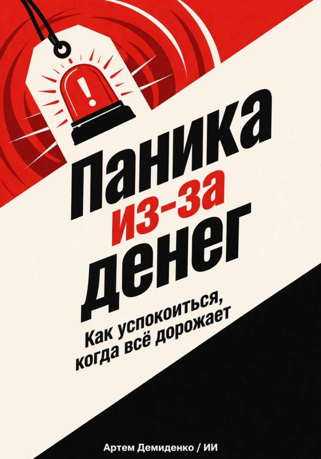 Обложка книги «Паника из-за денег: Как успокоиться, когда всё дорожает»