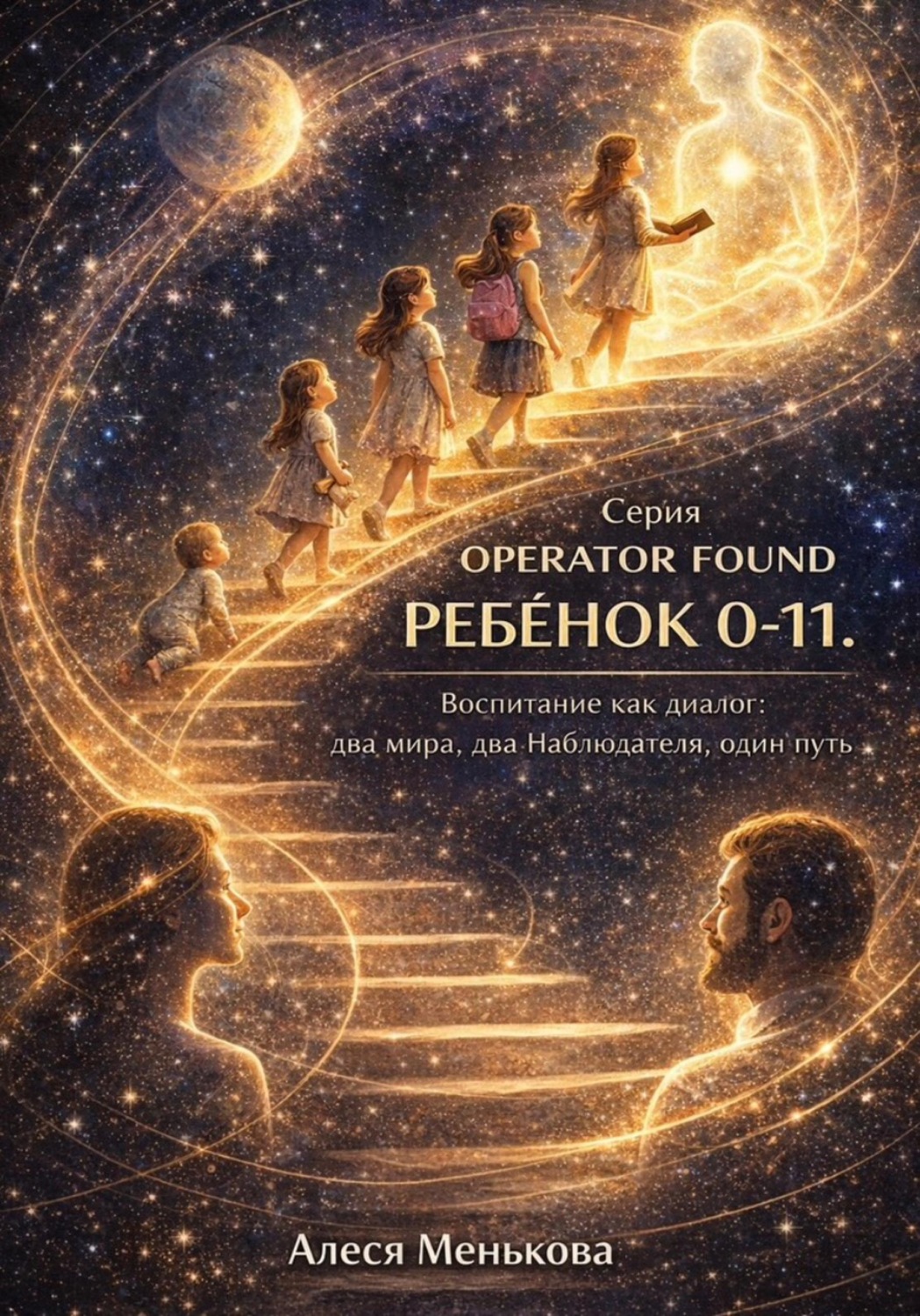 Обложка книги «OPERATOR FOUND РЕБЕНОК 0–11 Воспитание как диалог два мира, два Наблюдателя, один путь»