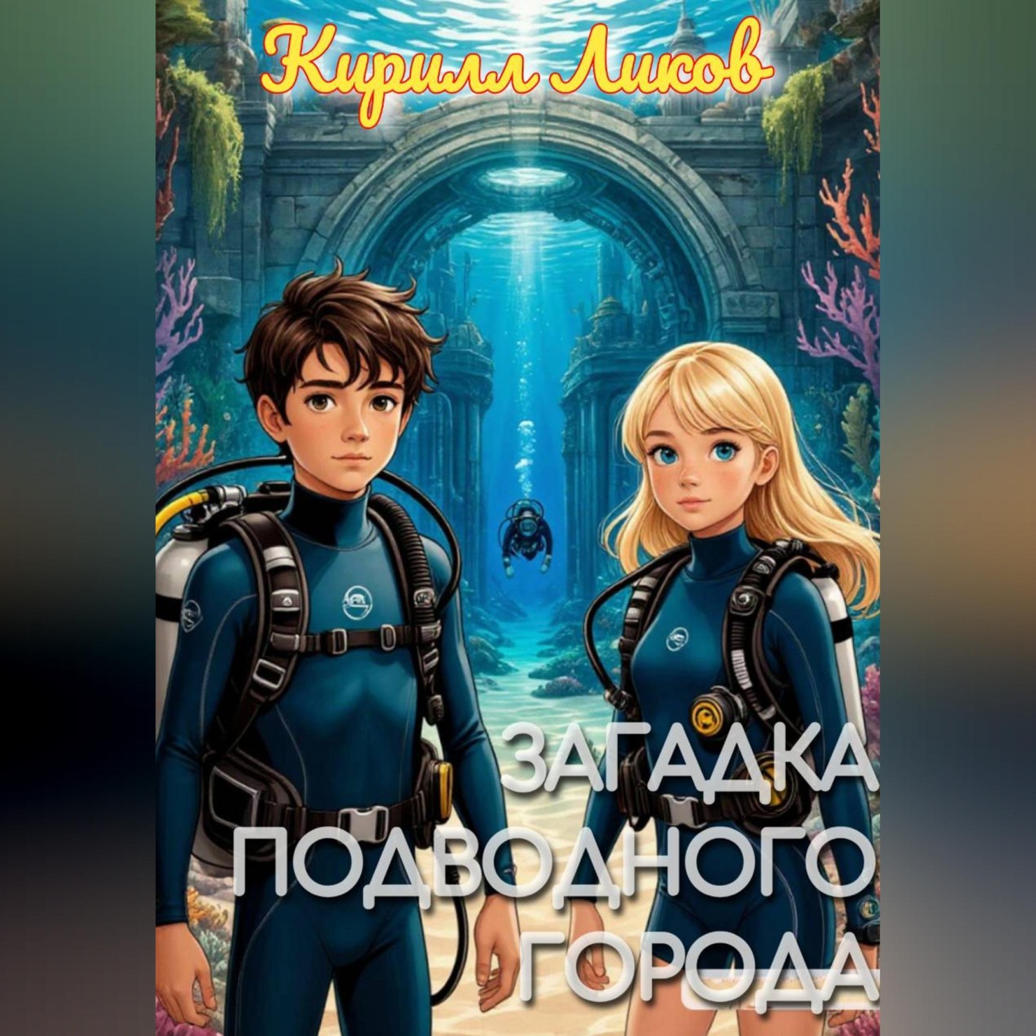 Обложка книги «Загадка подводного города»