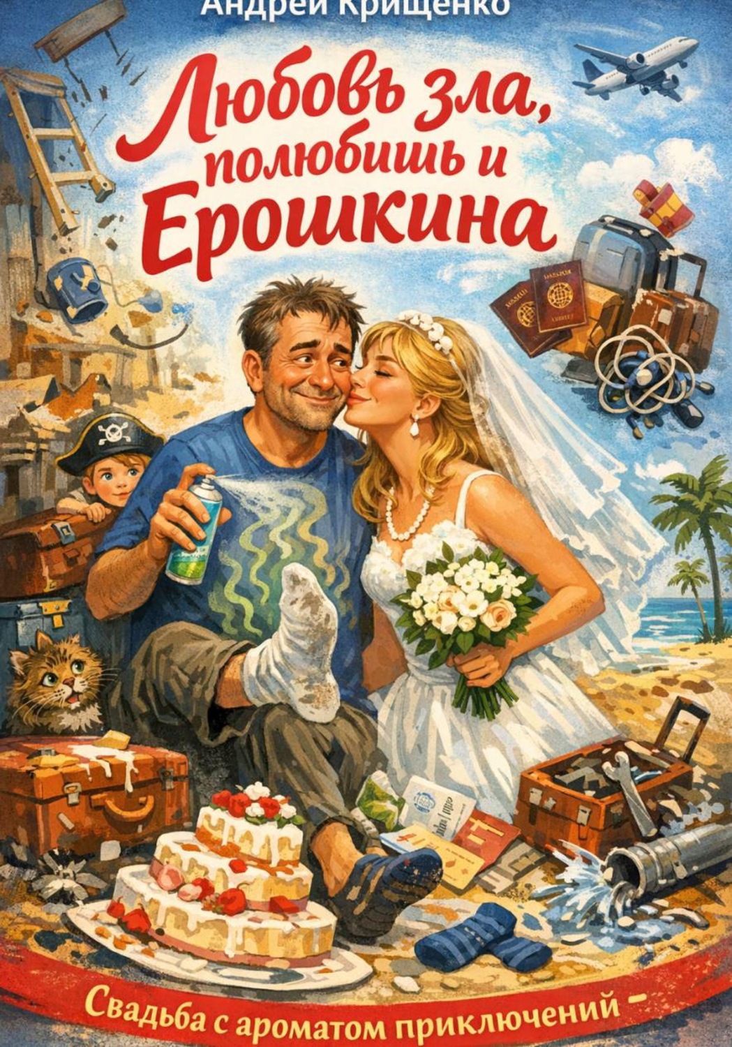 Обложка книги «Любовь зла, полюбишь и Ерошкина»