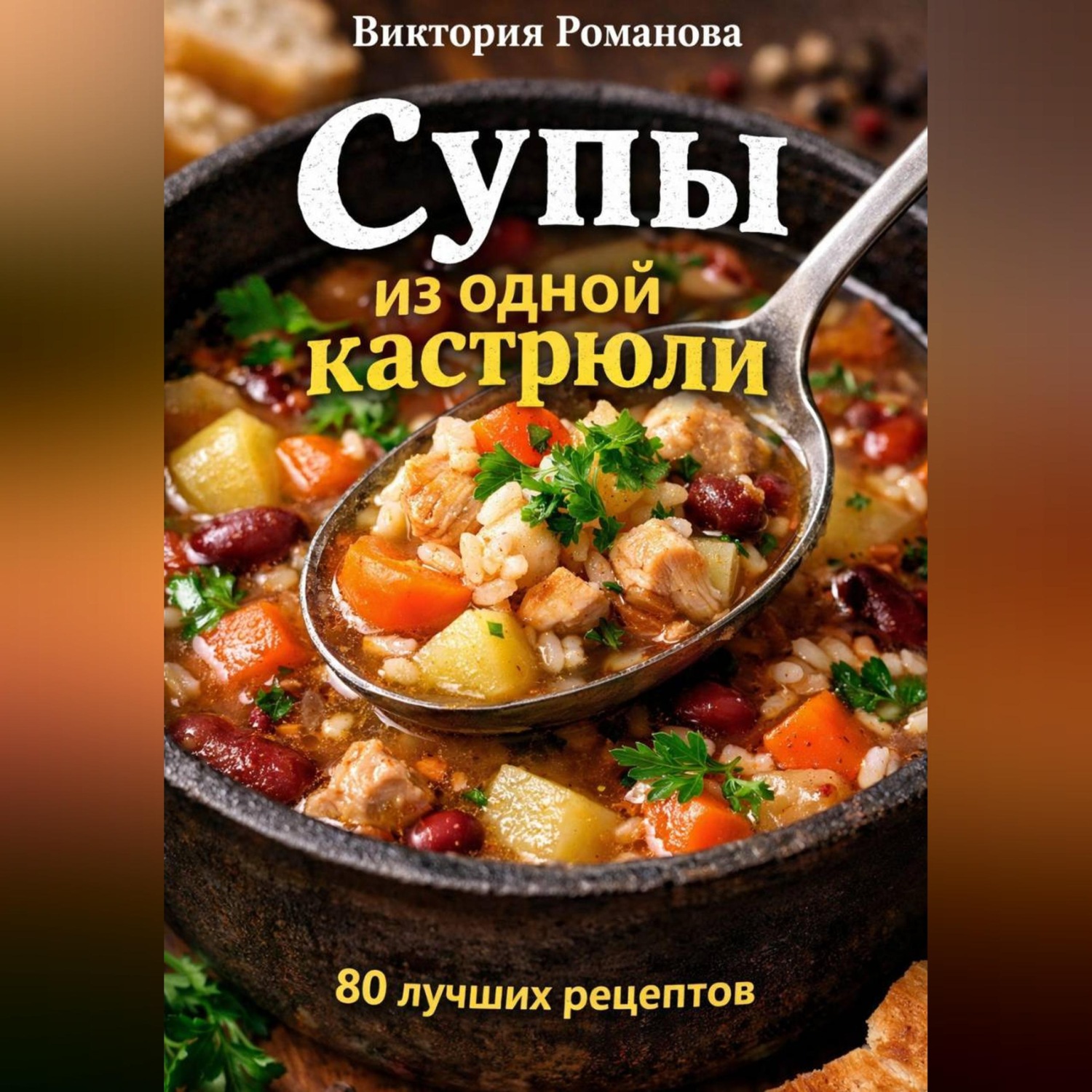 Обложка книги «Супы из одной кастрюли»