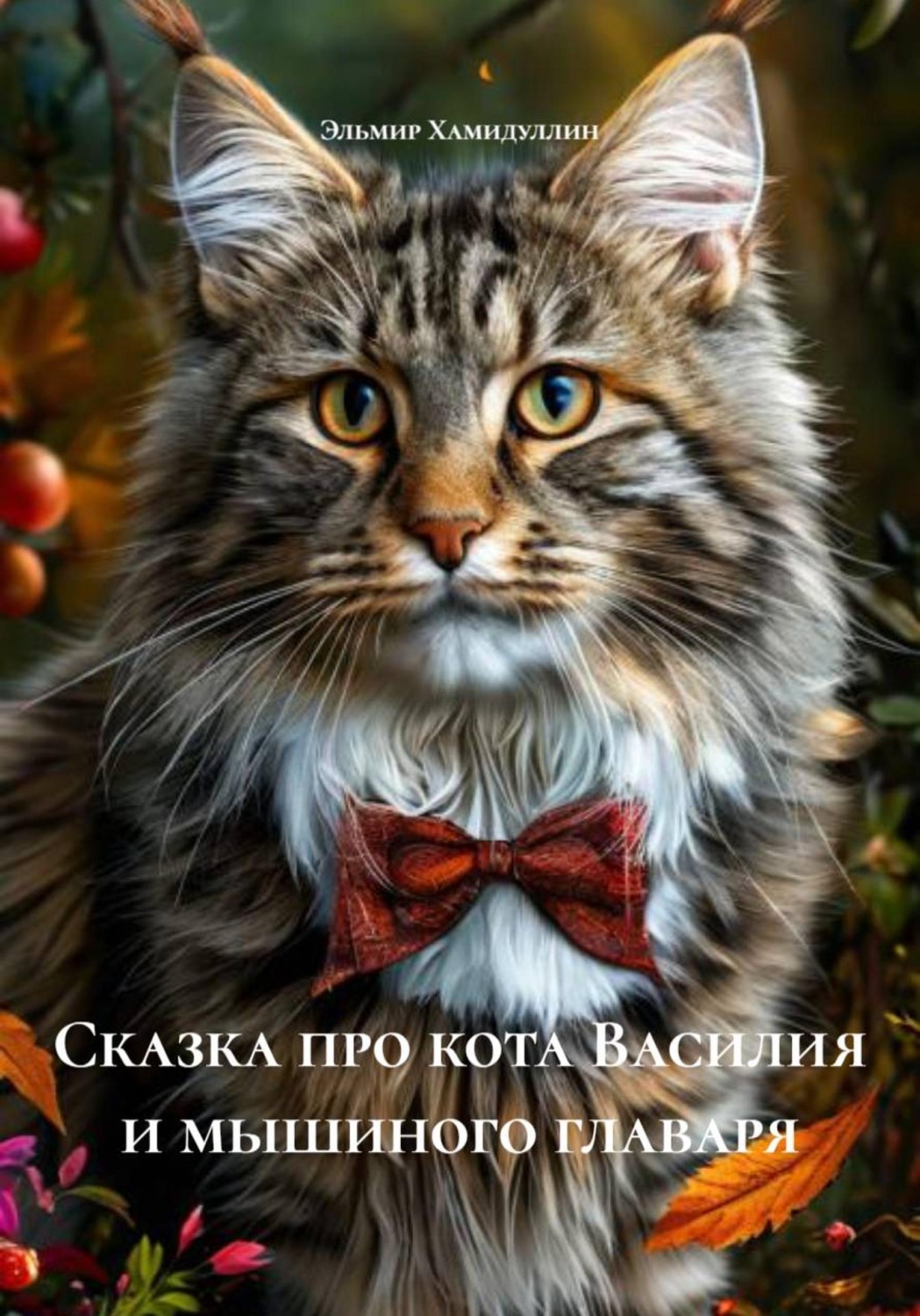 Обложка книги «Сказка про кота Василия и мышиного главаря»