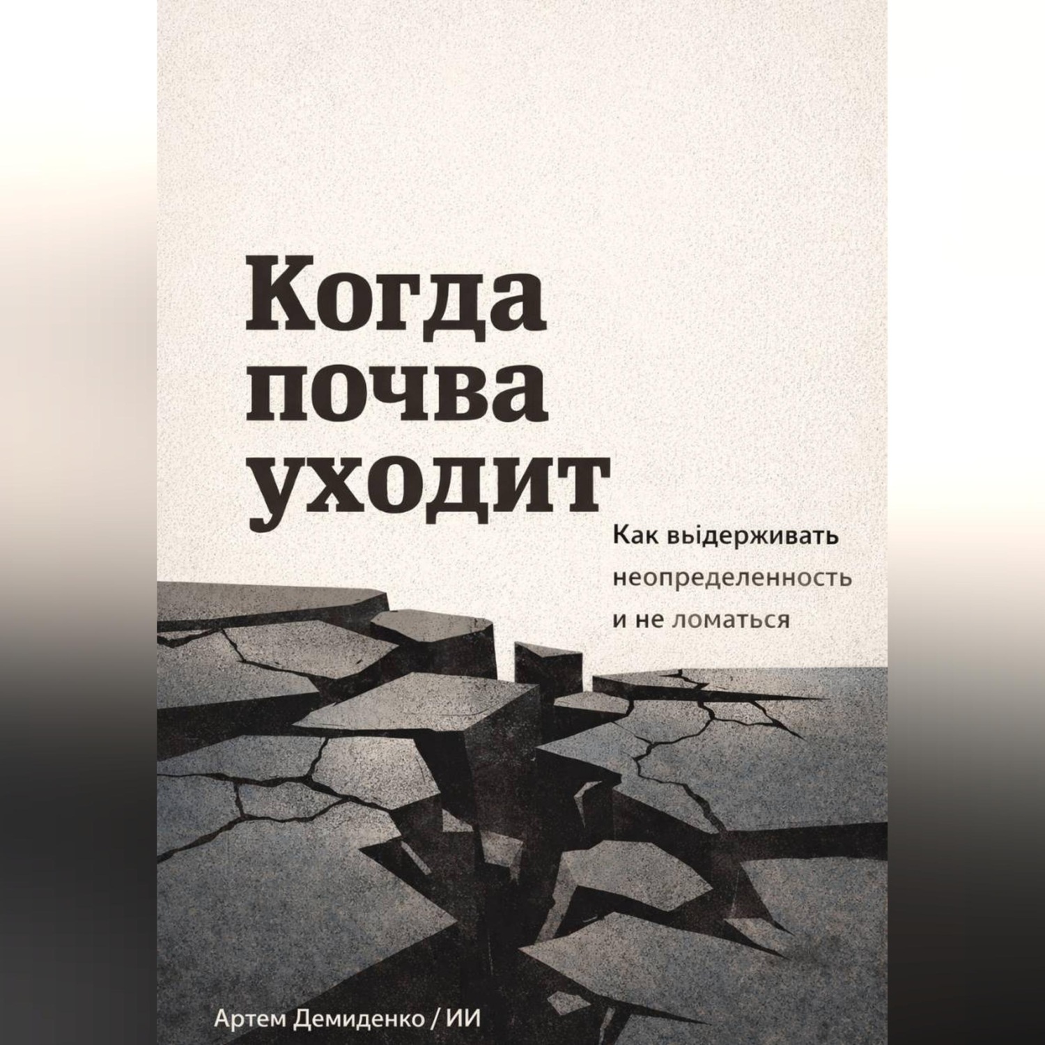Обложка книги «Когда почва уходит: Как выдерживать неопределенность и не ломаться»
